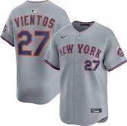 Nike Men's Nike Mark Vientos Gray New York Mets All-Star Limited Jersey