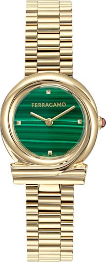 関税・送料込み☆FERRAGAMO☆Gancini Twisted 28mm 腕時計 FERRAGAMO Gancini Twisted Bracelet Watch, 28mm | Nordstrom
