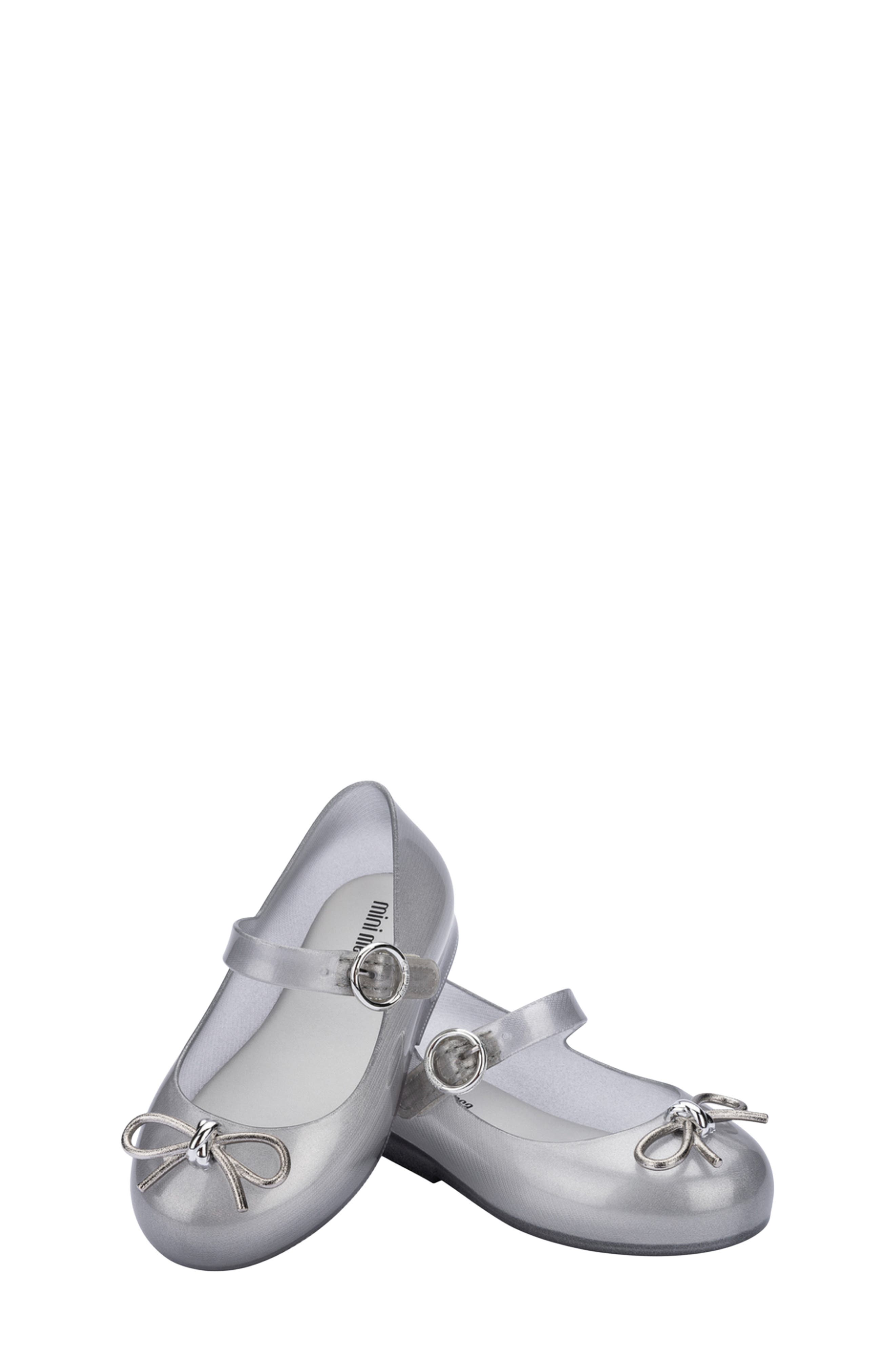 Kids' Sweet Love Chrome Mary Jane, Alternate, color, SILVER