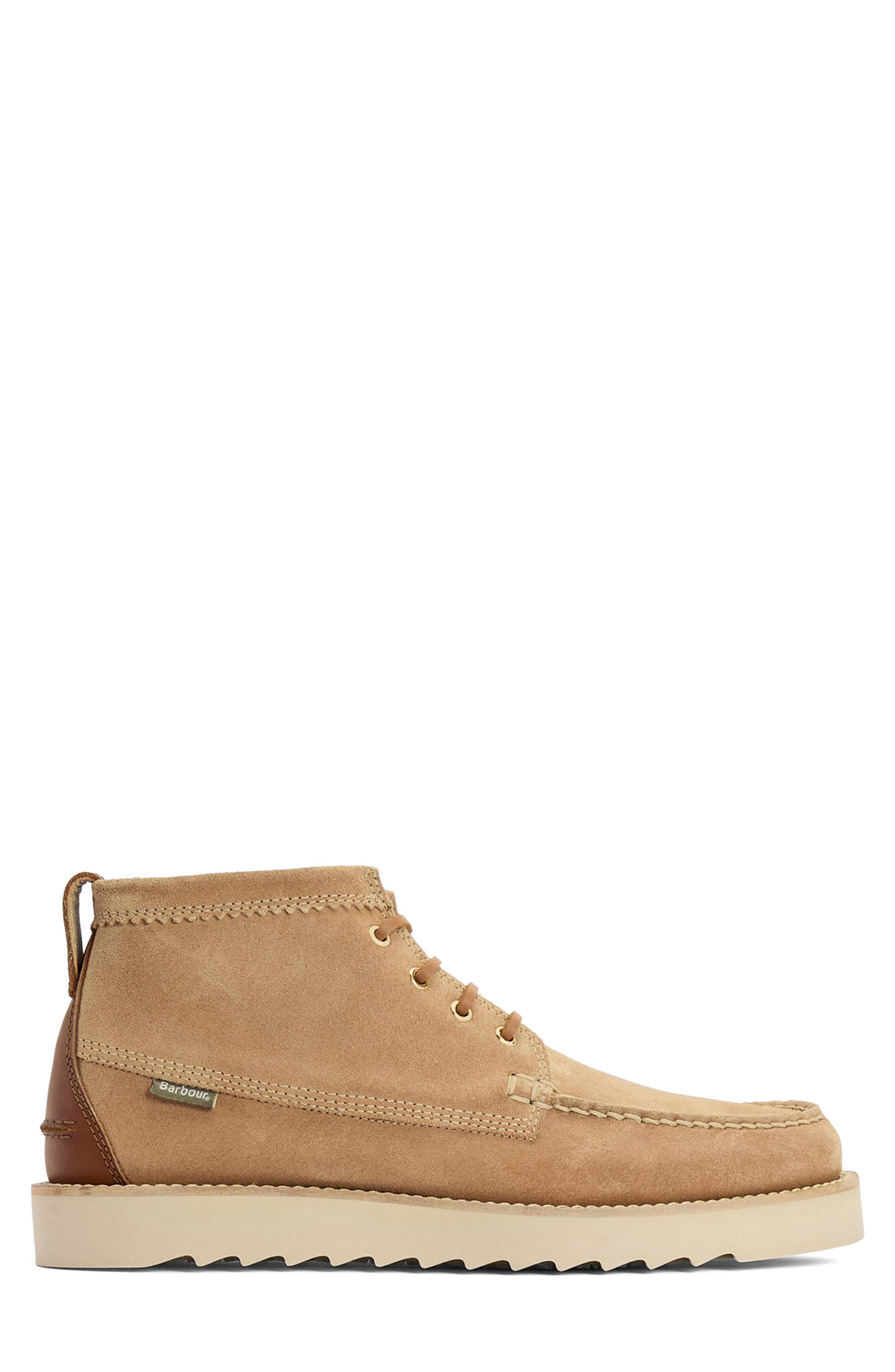 Barbour Hadston Chukka Boot, Alternate, color, Trench Suede