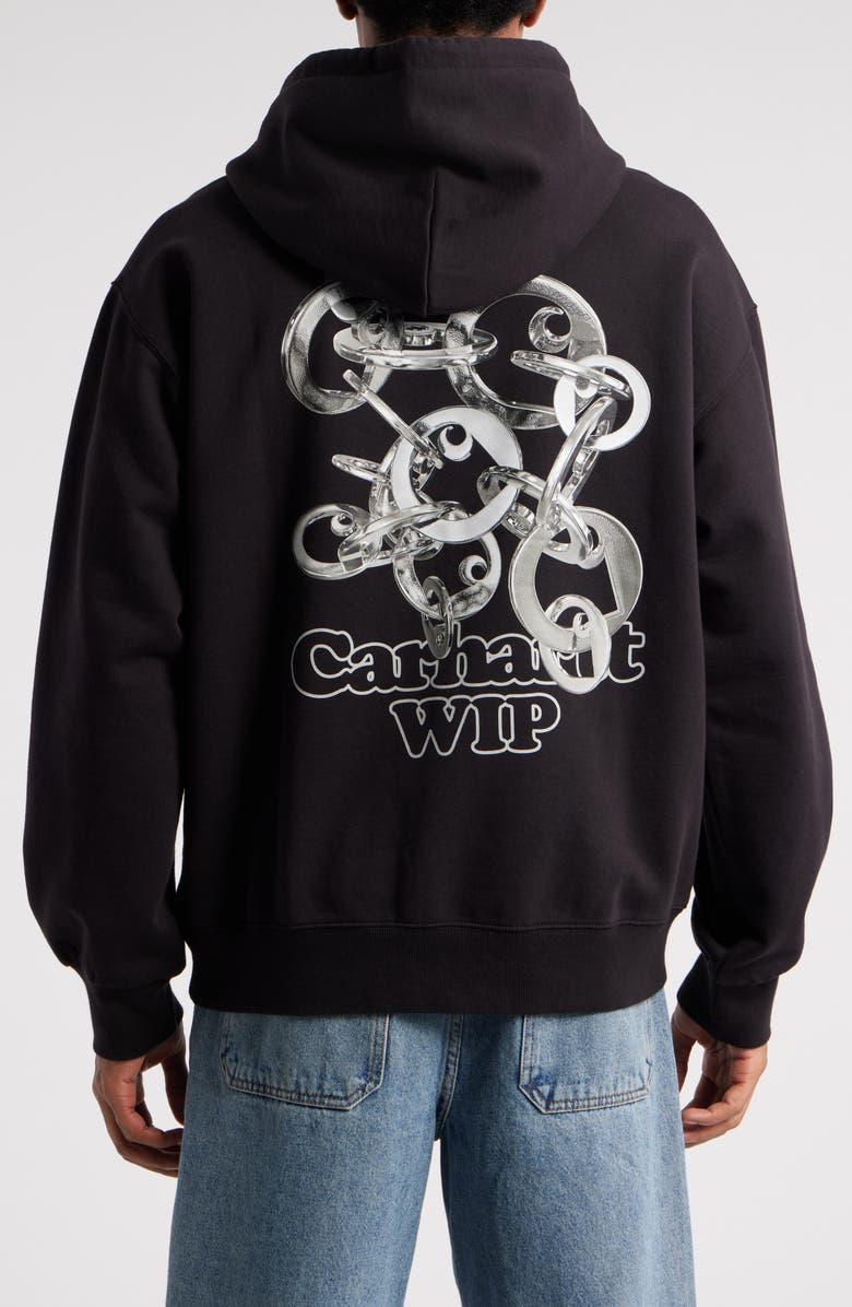 Carhartt Work In Progress Charm Link Hoodie, Alternate, color,