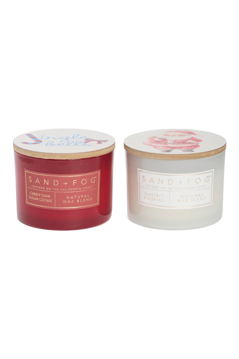 Candy Jingle Bells Set of 2 Scented Candles, Main, color, MULTI