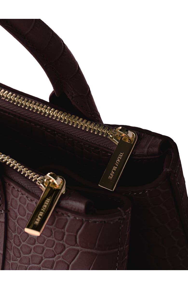 Teddy Blake Bella Croco 12", Alternate, color, Dark Brown