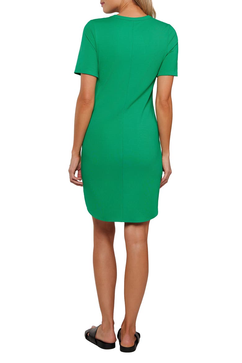 Mel T-Shirt Dress, Alternate, color, KELLY GREEN