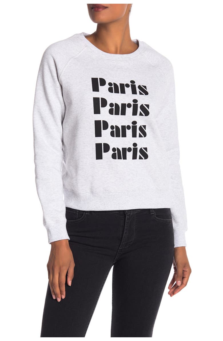 Rebecca Minkoff Paris Sweatshirt, Main, color, 