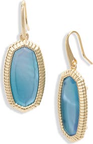 Kendra Scott Dani Ridge Frame Drop Earrings