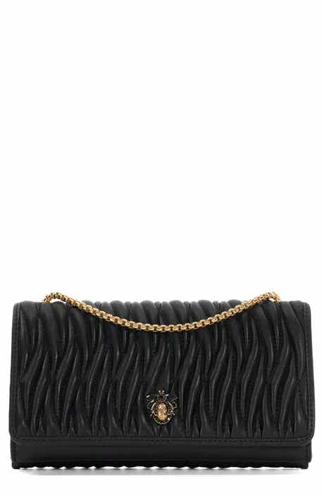 Dune London Strong Convertible Suede Crossbody Bag