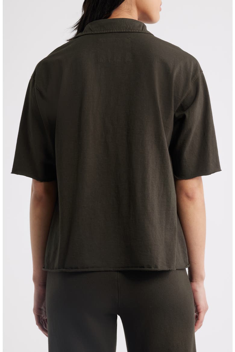Patty Popover Henley Top, Alternate, color, FOREST