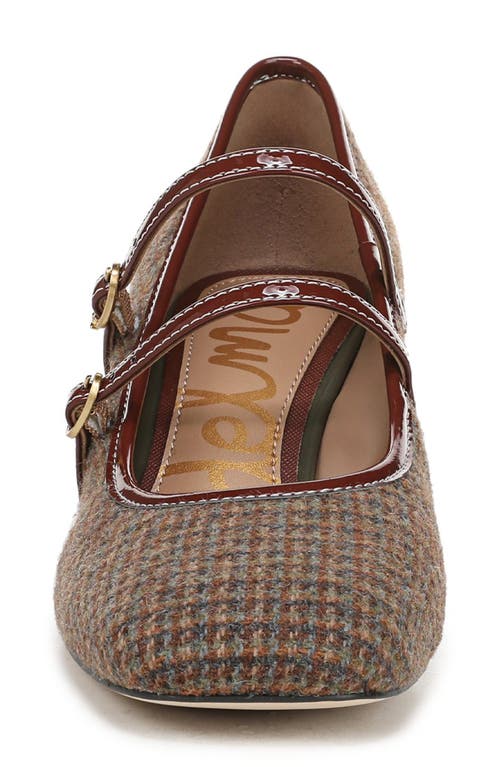 Sam Edelman Sarah Mary Jane Pump In Brown