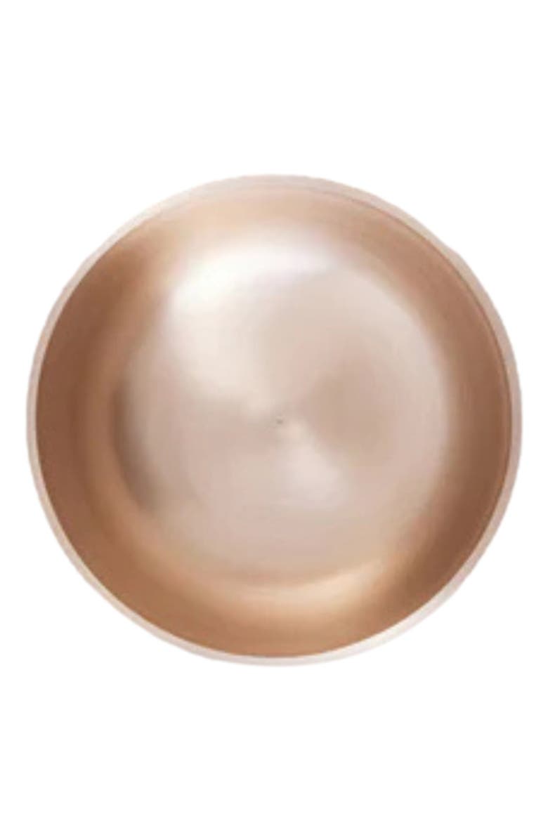 Fleck Luxe Kansa Bowl, Alternate, color, Bronze