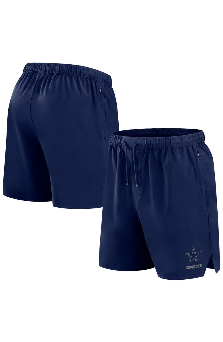 Fanatics Signature Men's Fanatics Signature Navy Dallas Cowboys Front Office Woven Shorts, Main, color, Navy