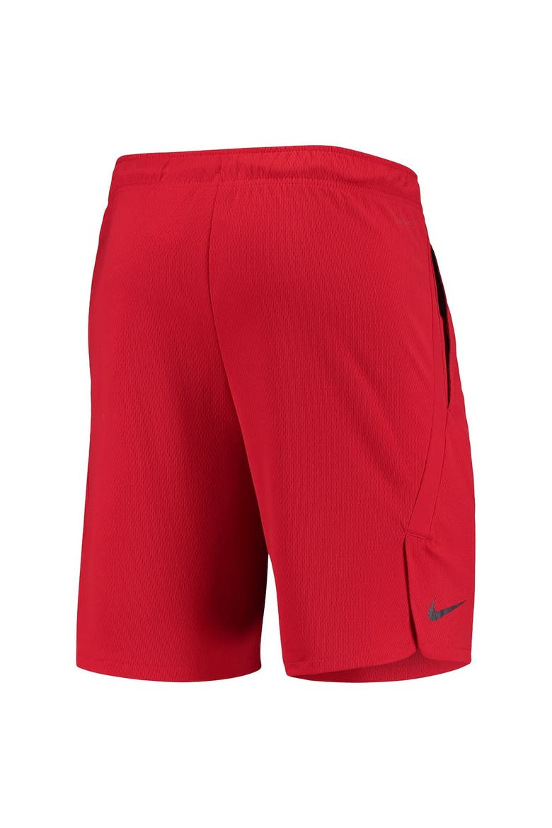 Men's Nike Scarlet Ohio State Buckeyes Hype Performance Shorts, Alternate, color, Scarlet