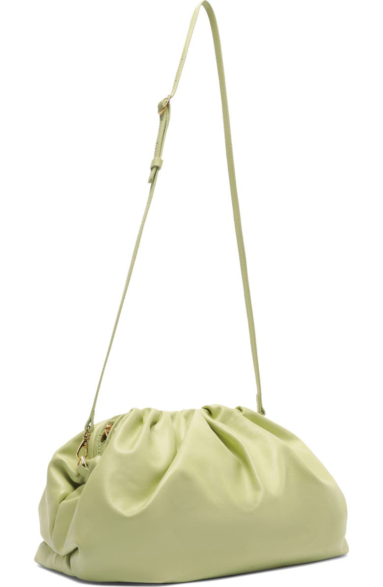 Arezzo Elizabeth Small Leather Clutch, Alternate, color,