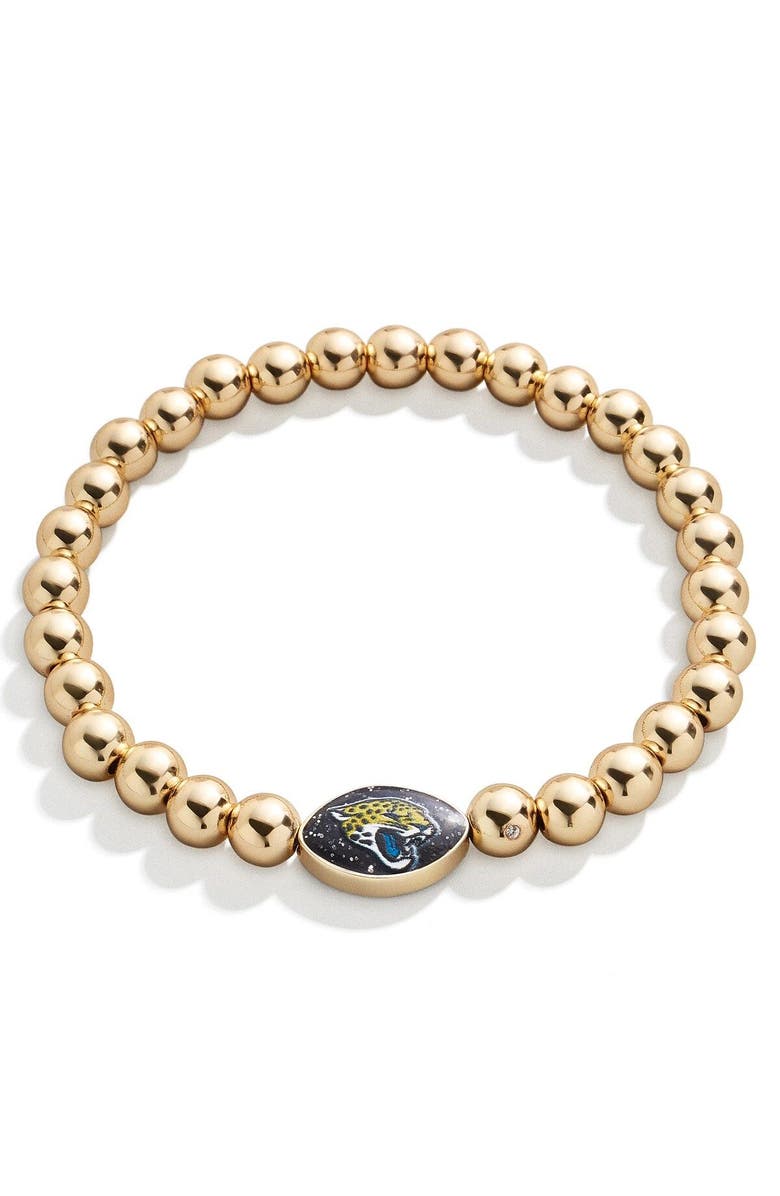 BaubleBar Jacksonville Jaguars Pisa Bracelet, Main, color, 