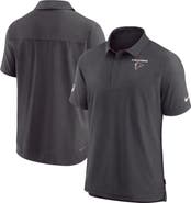 Nike Men's Nike Black Atlanta Falcons Sideline Lockup Performance Polo