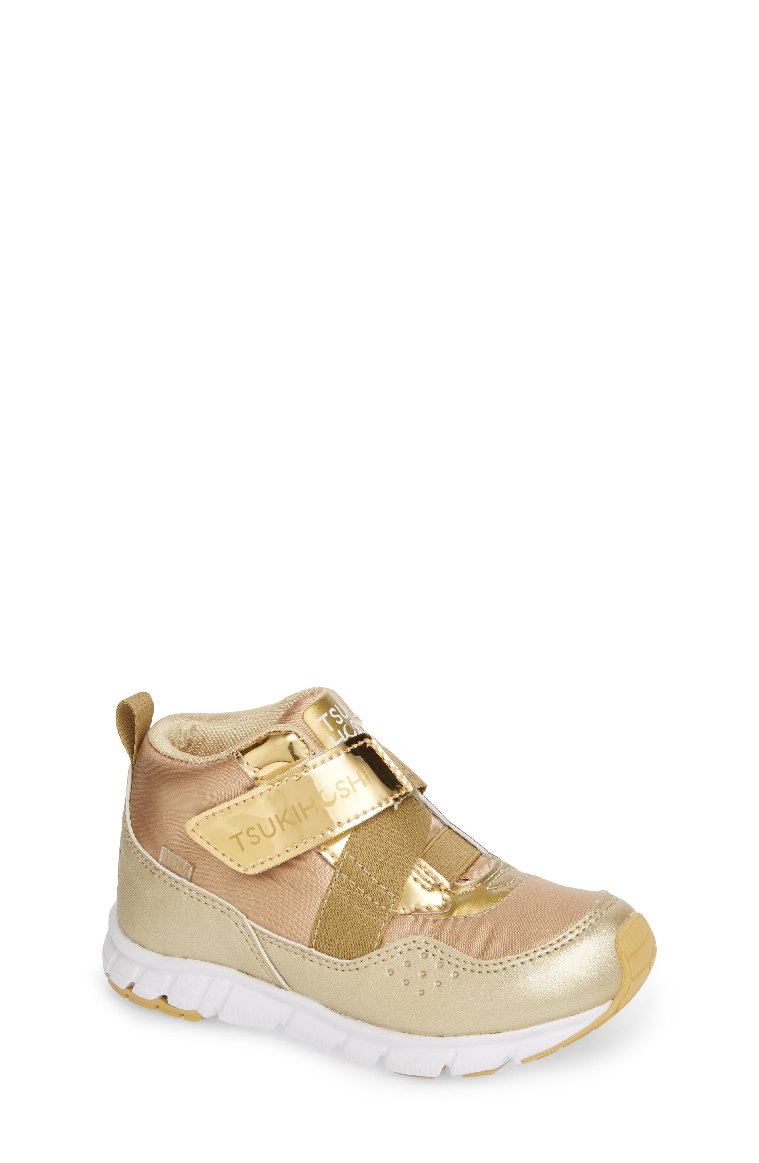 Tokyo Waterproof Sneaker, Main, color, GOLD/ HONEY