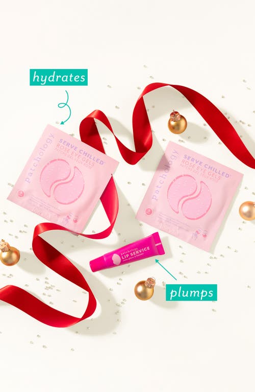 Patchology Under The Mistletoe Eye & Lip Glow Kit In Transparent