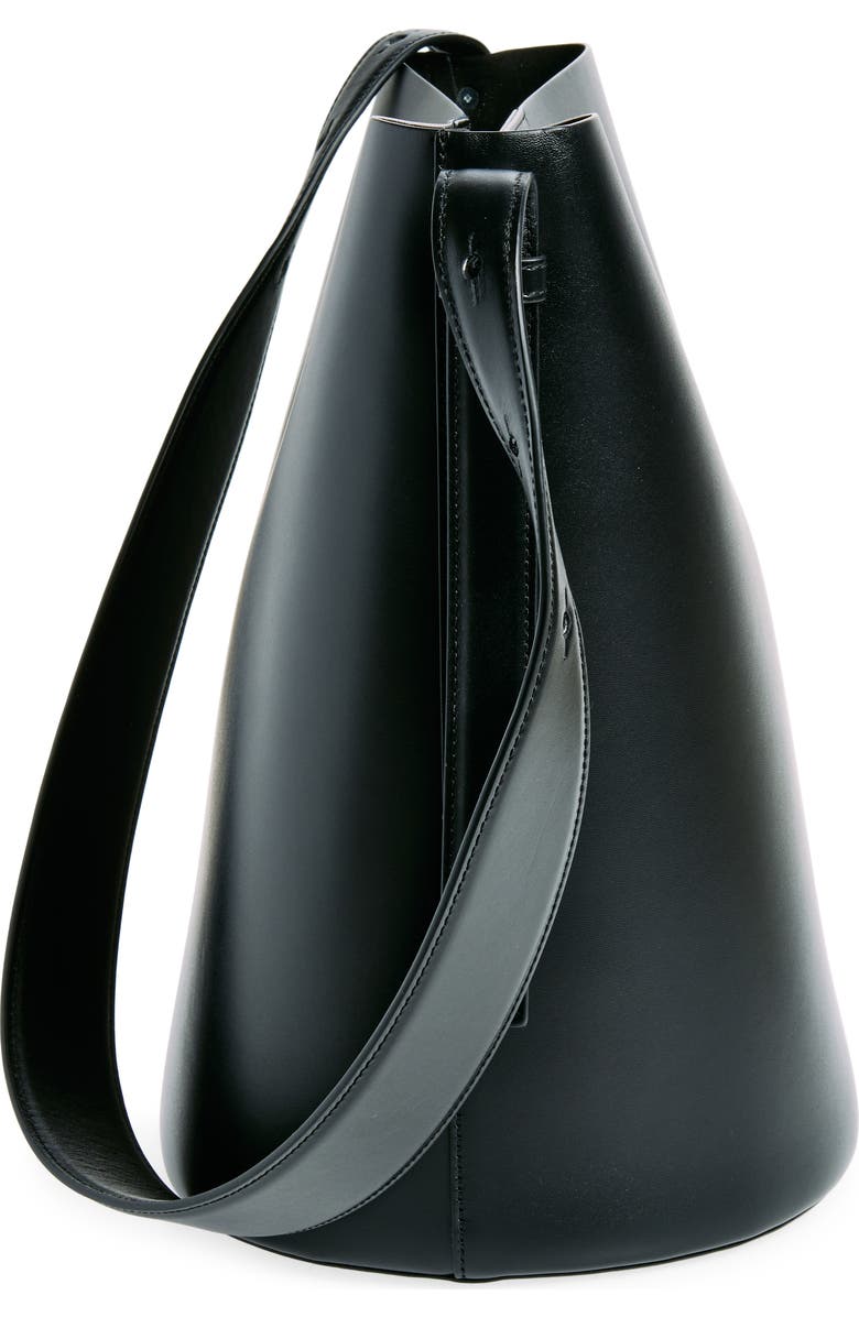 Yvonne Koné Leo Leather Bucket Bag, Alternate, color,