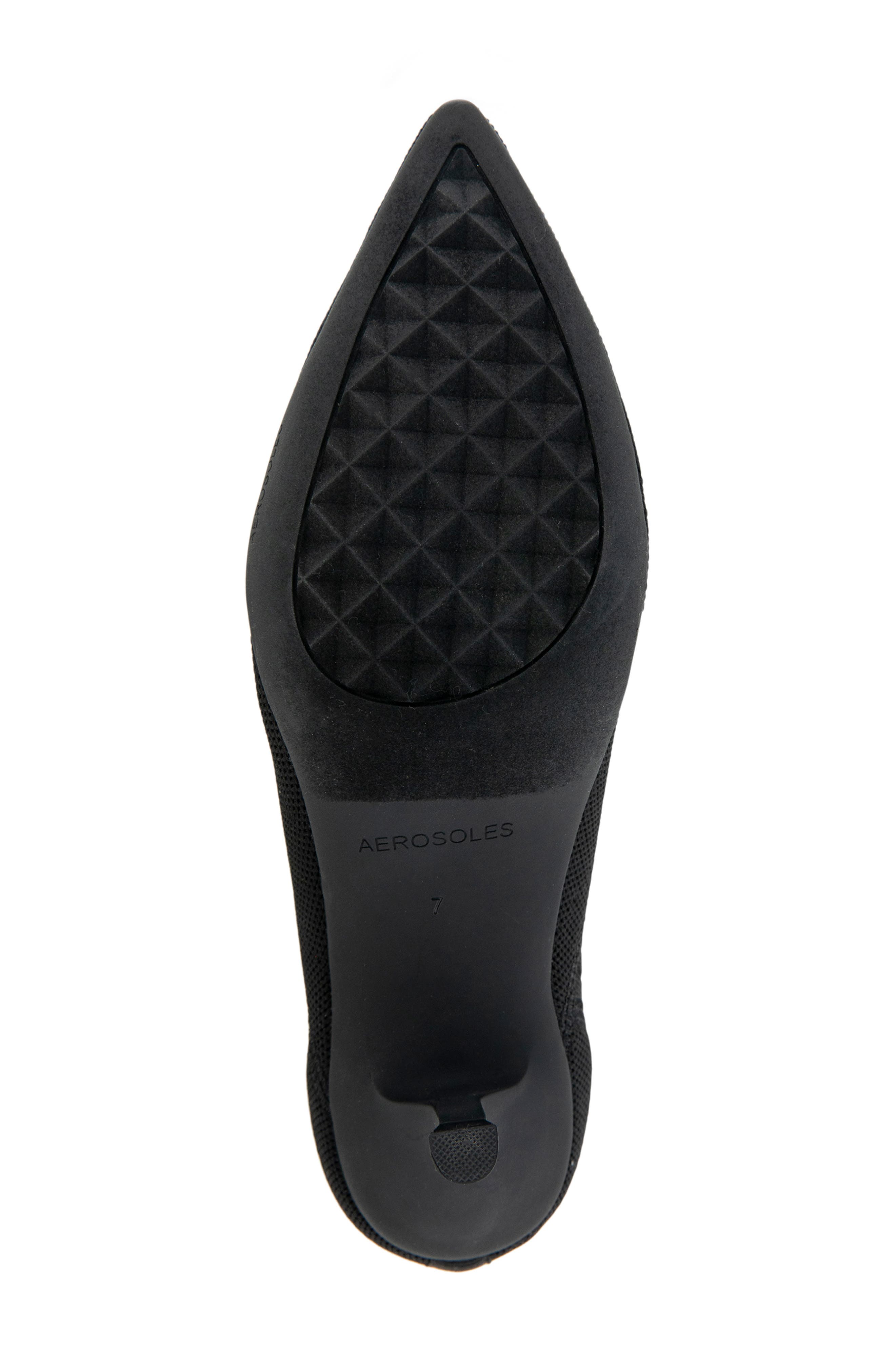 Aerosoles Lanita Pointed Toe Kitten Heel Bootie, Alternate, color, 