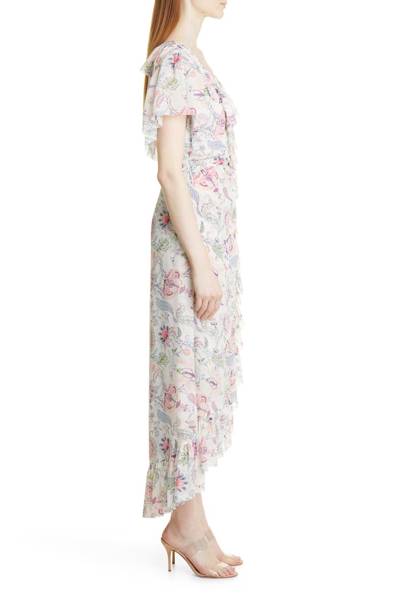 Sheilla Midi Dress, Alternate, color, CELESTE MULTI