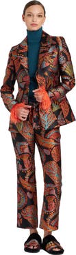 La DoubleJ 24/7 Pants Jacquard Sicomore Black