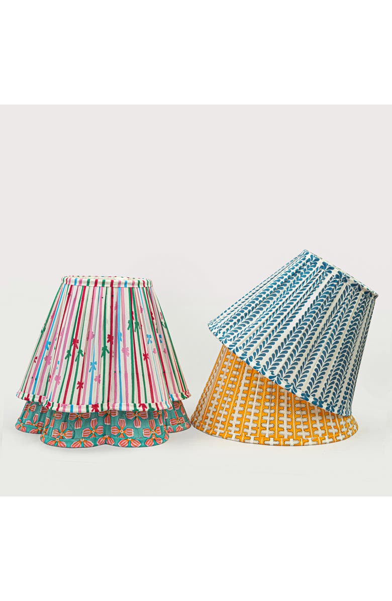 Mela Artisans Bellebow Handblocked Lampshade, Alternate, color, Bellebow