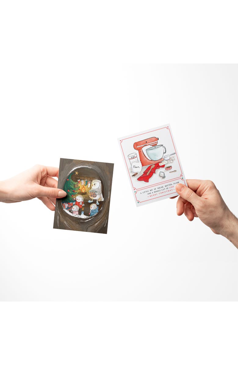 Ramus & Co Merry Owls, Winter Wonderland, Mixer Winter/Holiday/Christmas Greeting Card Pack Sets, Alternate, color, Multi-Pack