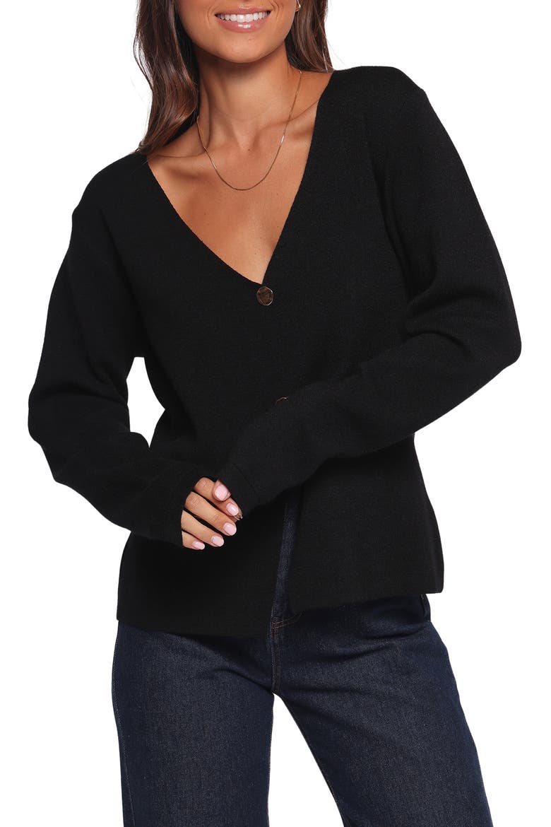 Jett Cardigan, Main, color, BLACK