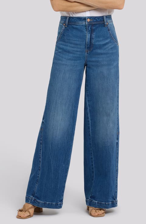 Gracie High Waist Wide Leg Jeans