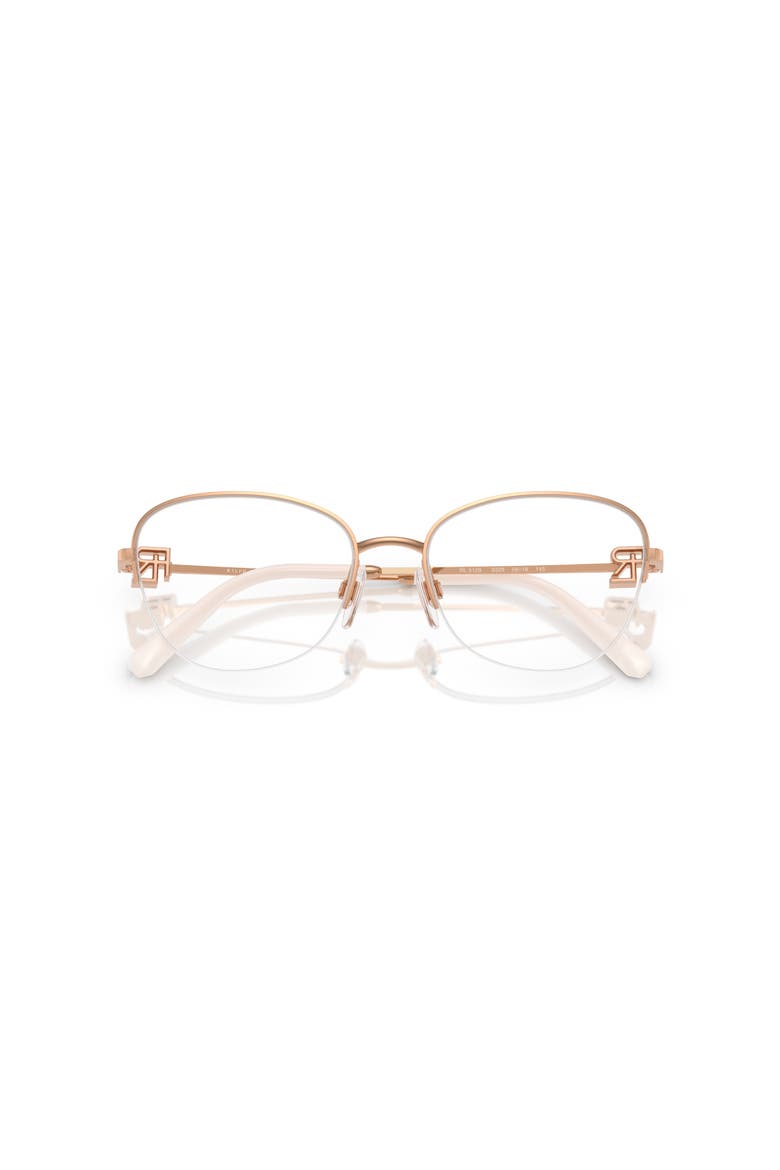 56mm Butterfly optical glasses, Alternate, color, Rose Gold
