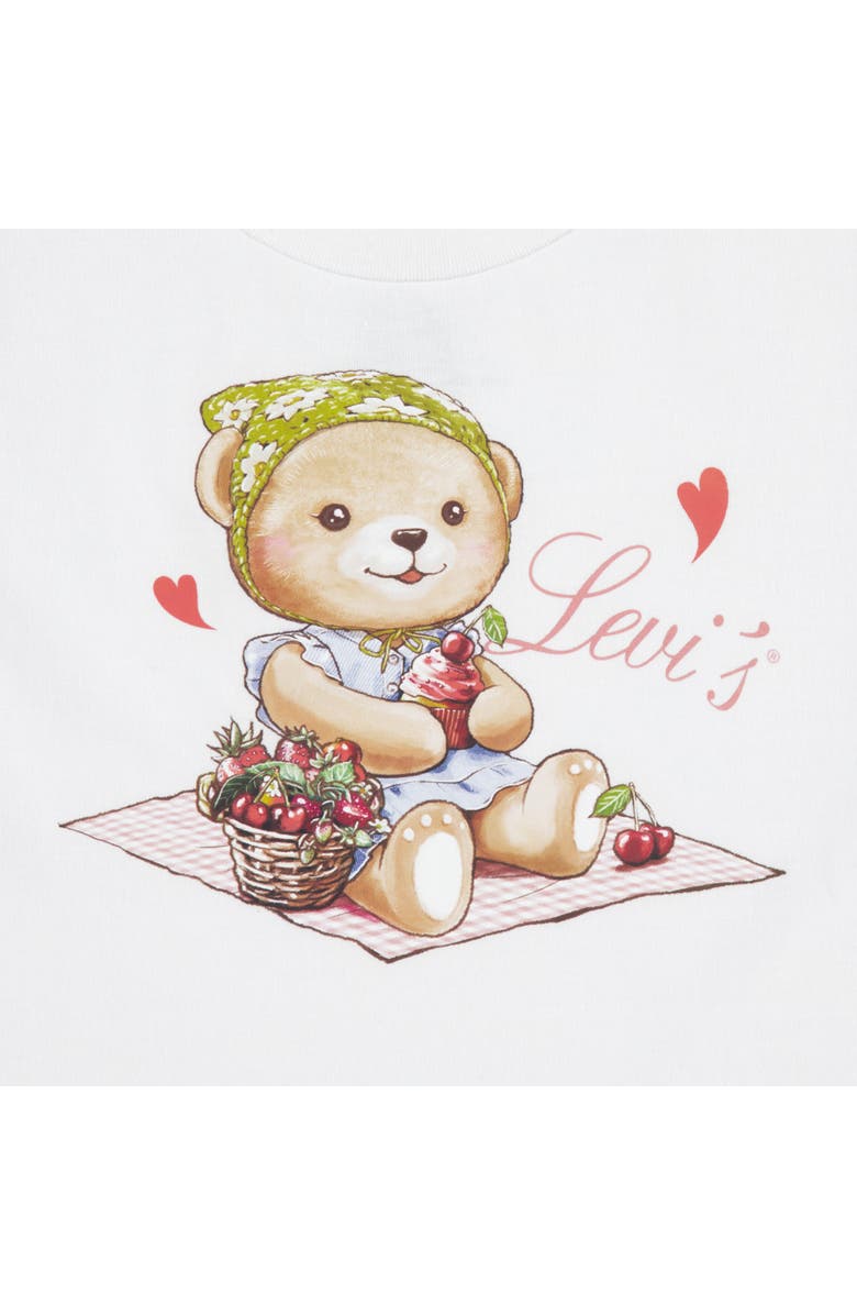 Levi's Graphic T-Shirt & Shorts Set, Alternate, color, Bright White