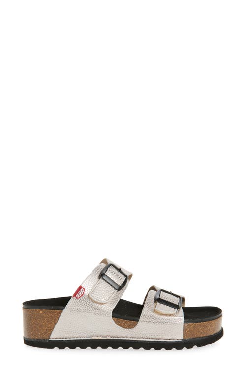On Foot Naoshima Platform Sandal In Starlight Oro