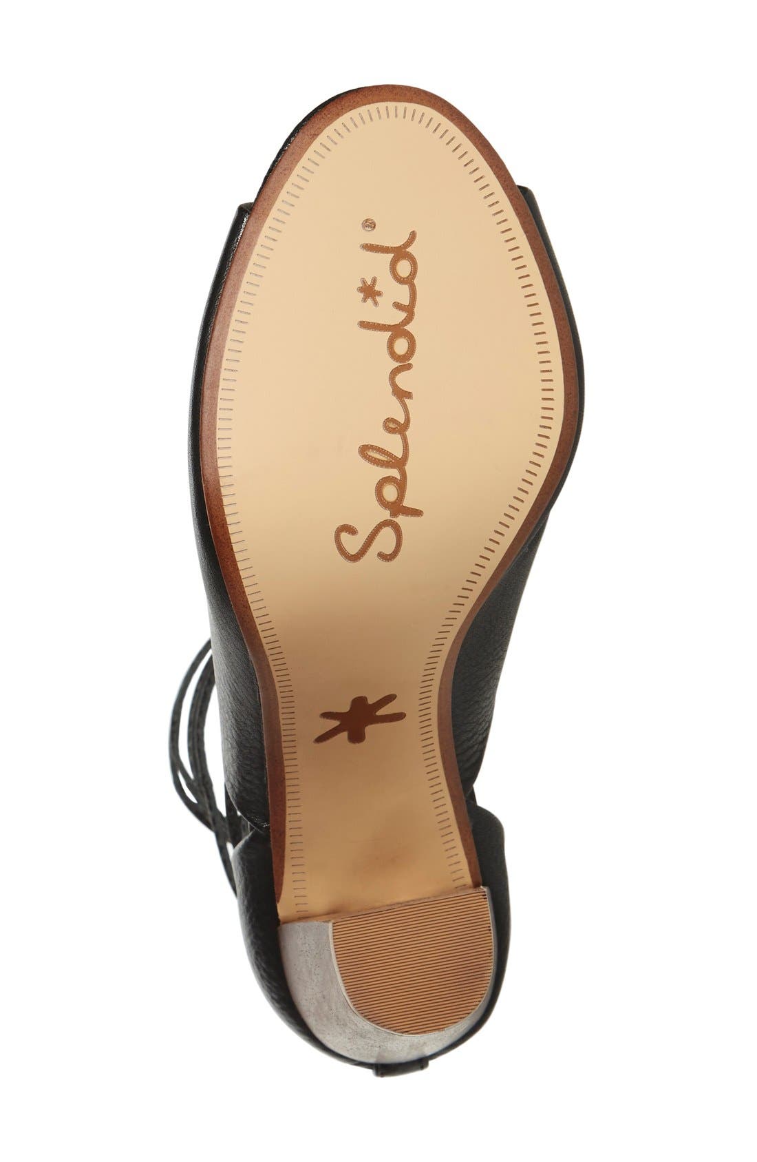 Splendid 'Jaylen' Peep Toe Bootie, Alternate, color, 