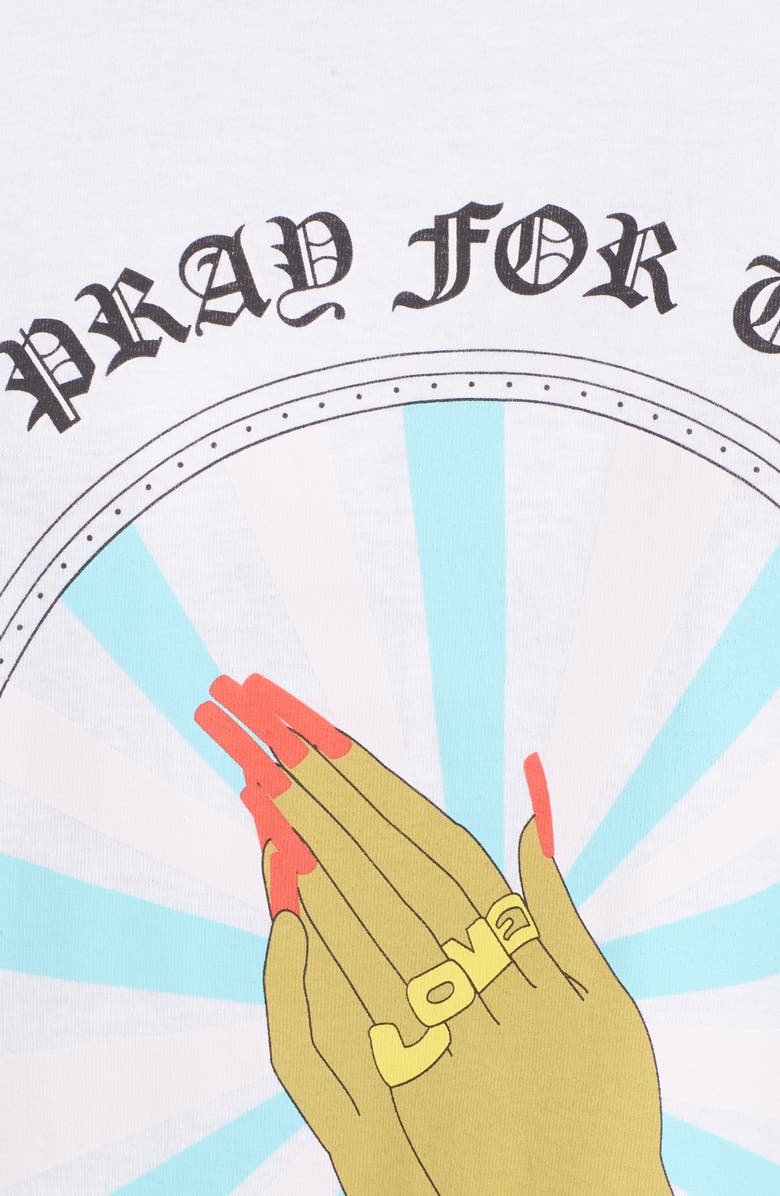 Hanes Melody Ehsani Pray for Us Tee, Alternate, color, 