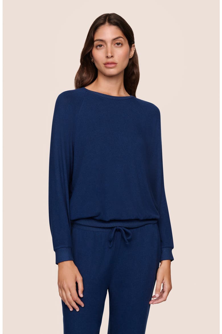 Cozy Time Lounge Pullover, Alternate, color, NAVY