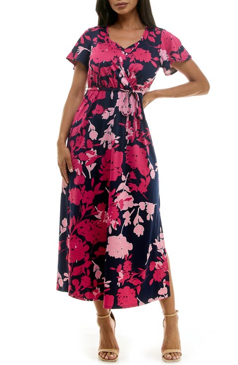 Tie Waist Maxi Dress