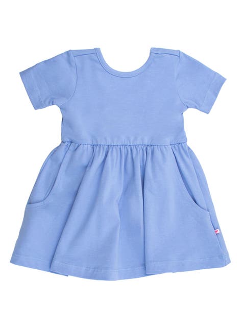 Knit Short Sleeve Twirl Dress