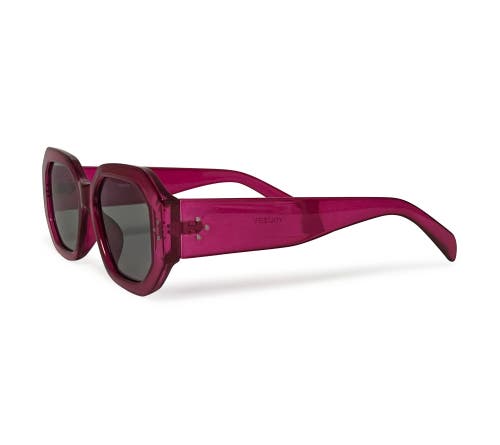 Youzey The Roxie Sunglasses In Pink