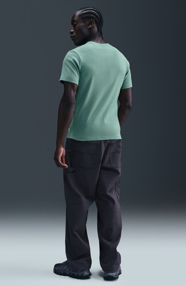 Nike Rib Short Sleeve T-Shirt, Alternate, color, Cannon