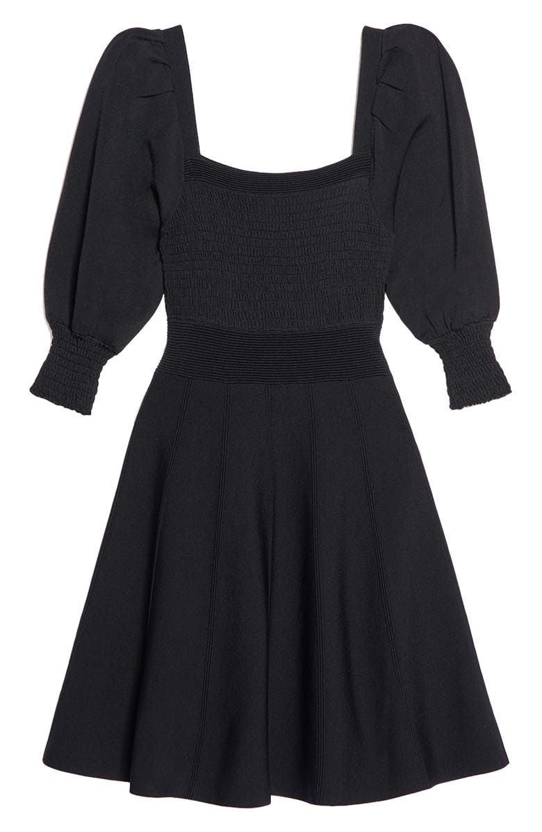SANDRO Ruched Knit Dress, Alternate, color,