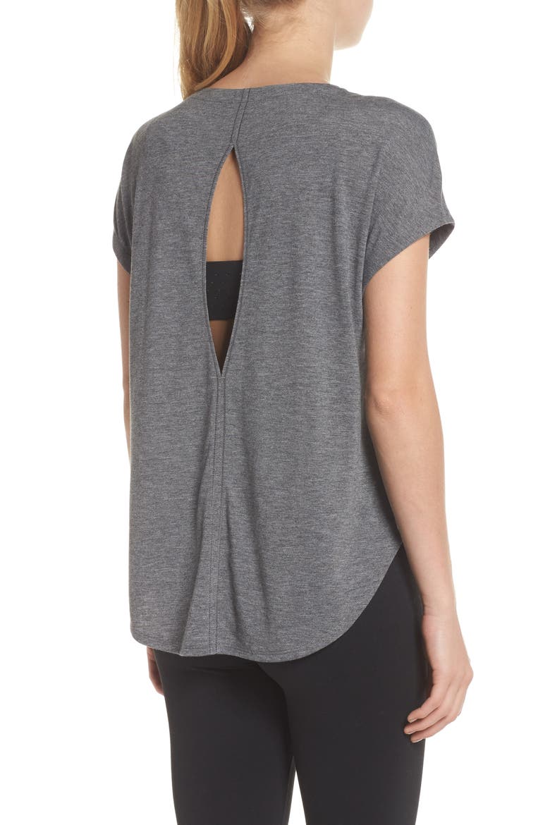 Release Cutout Tee, Alternate, color, GREY DARK HEATHER