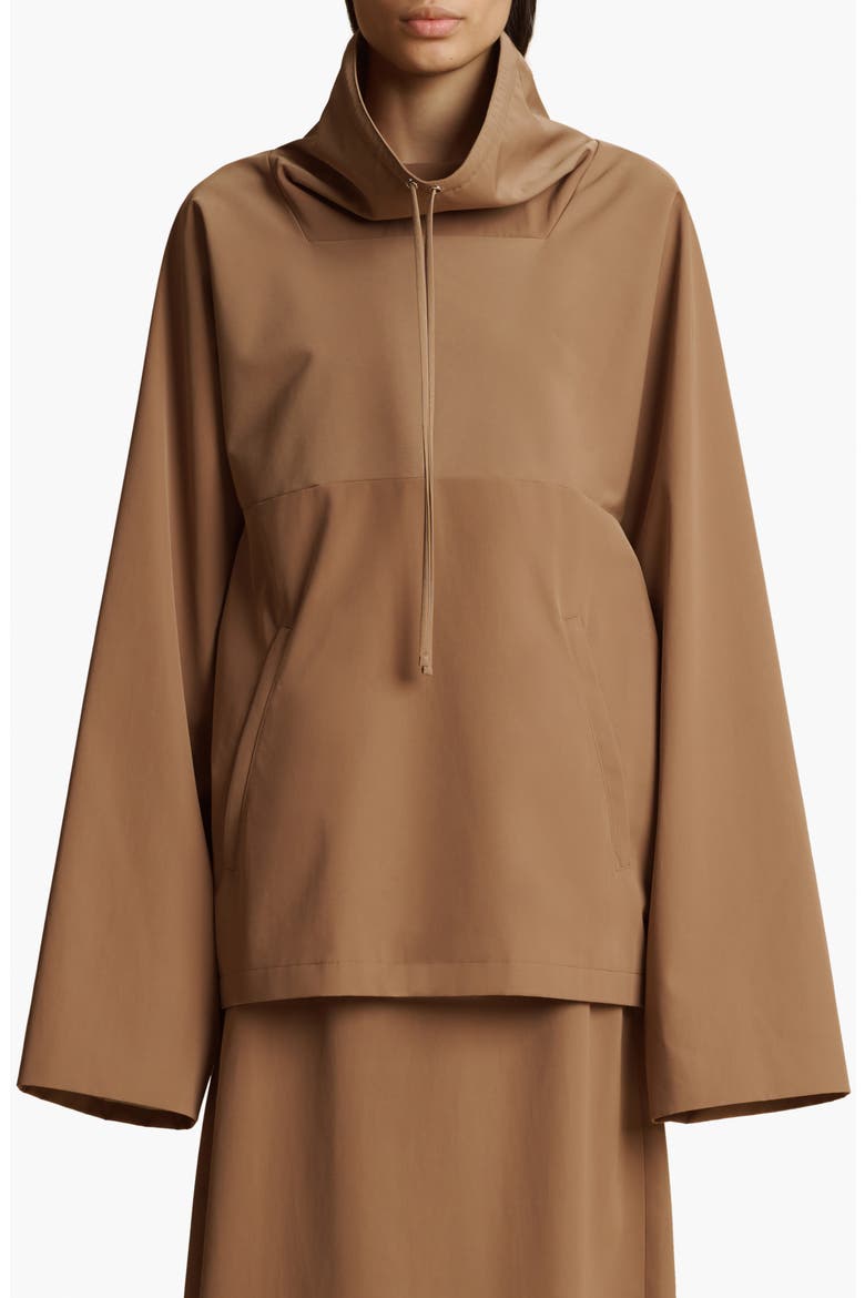The Paulson Water Repellent Twill Anorak, Main, color, BROWN