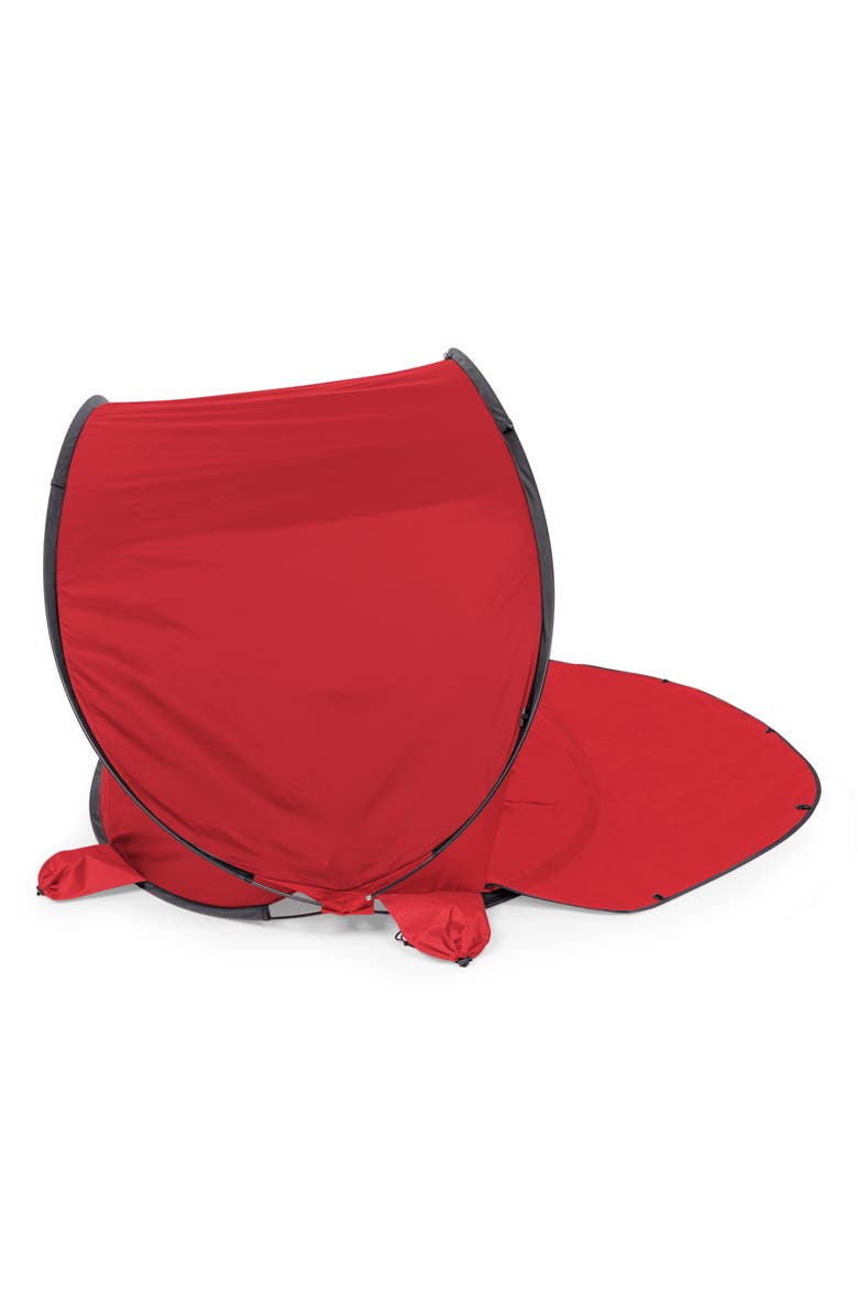 Picnic Time Manta Portable Beach Tent, Alternate, color, Red