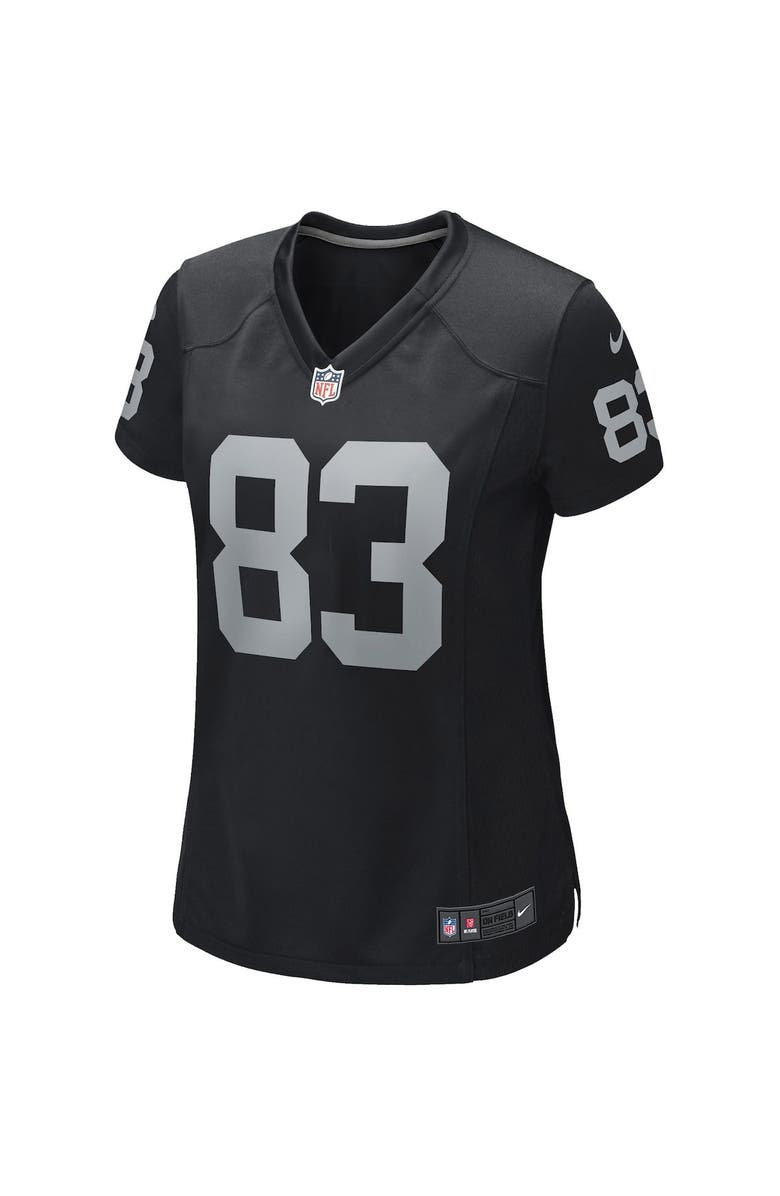 Nike Women's Nike Darren Waller Black Las Vegas Raiders Player Jersey, Alternate, color, 