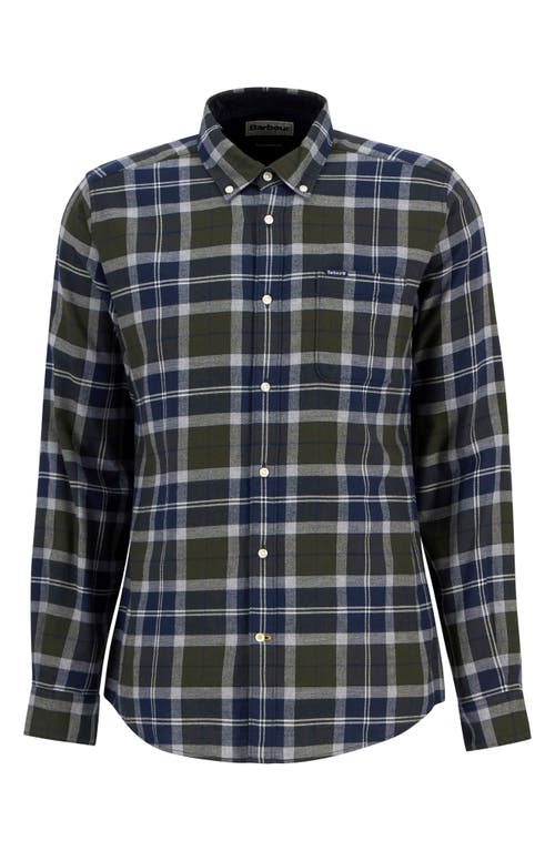 Barbour Rasay Plaid Brushed Cotton Button-down Shirt In Multi