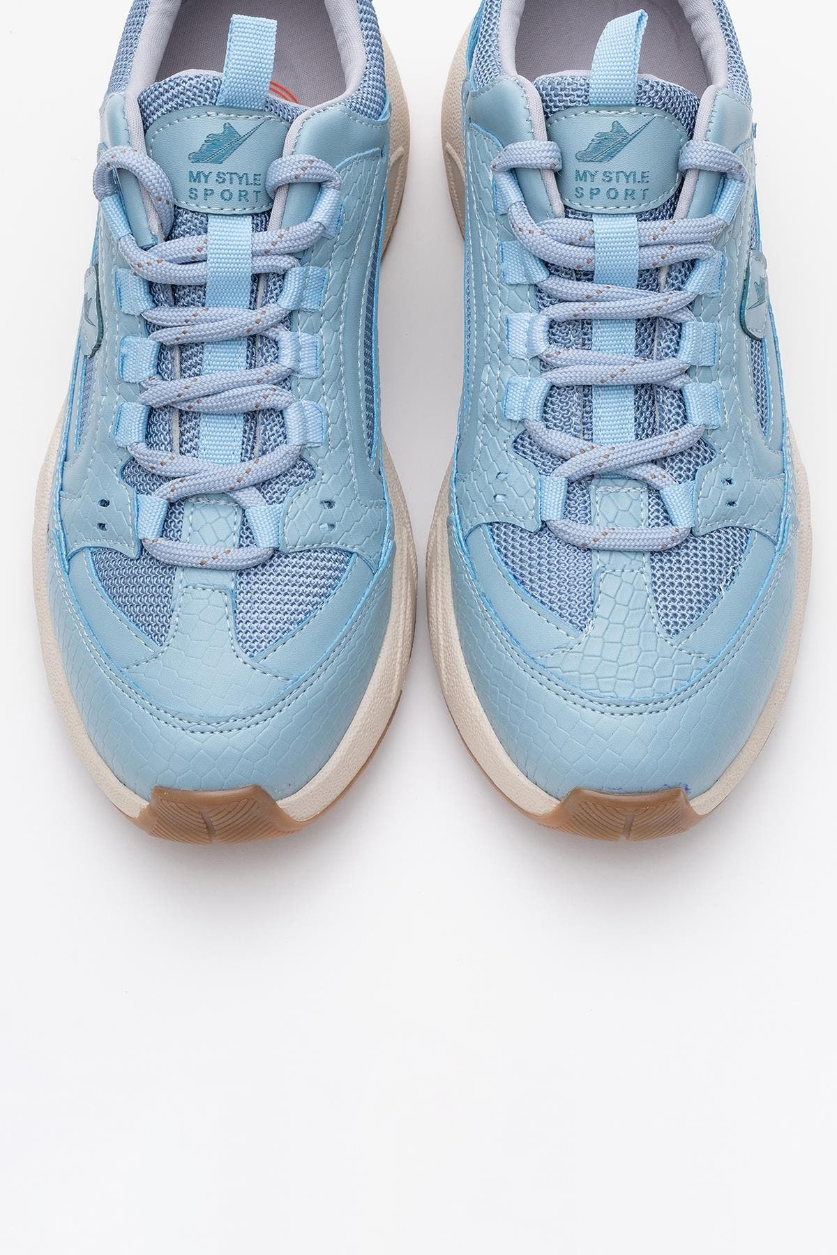 Bambi Printed Mesh Sneakers, Alternate, color, Blue Faux Leather