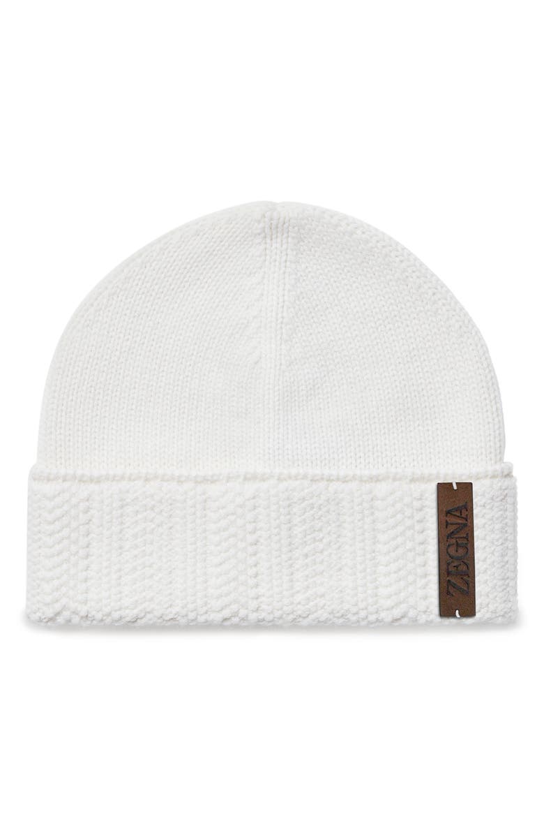 ZEGNA Cashmere Beanie, Main, color,