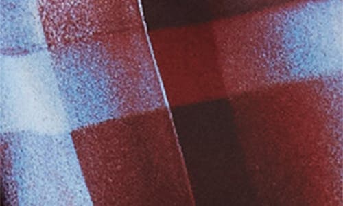 Dries Van Noten Smila Spray Painted Check Draped Maxi Skirt In Multi