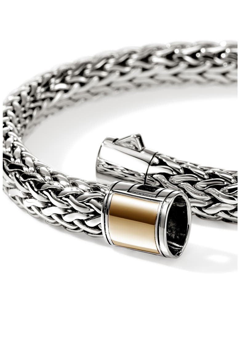 Icon Bracelet, 7.5mm, Alternate, color, SILVER AND GOLD