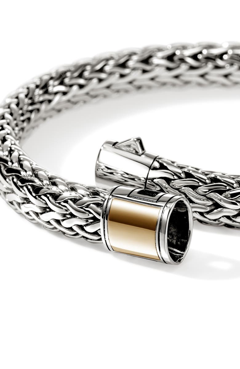 John Hardy Icon Bracelet, 7.5mm, Alternate, color, Silver And Gold